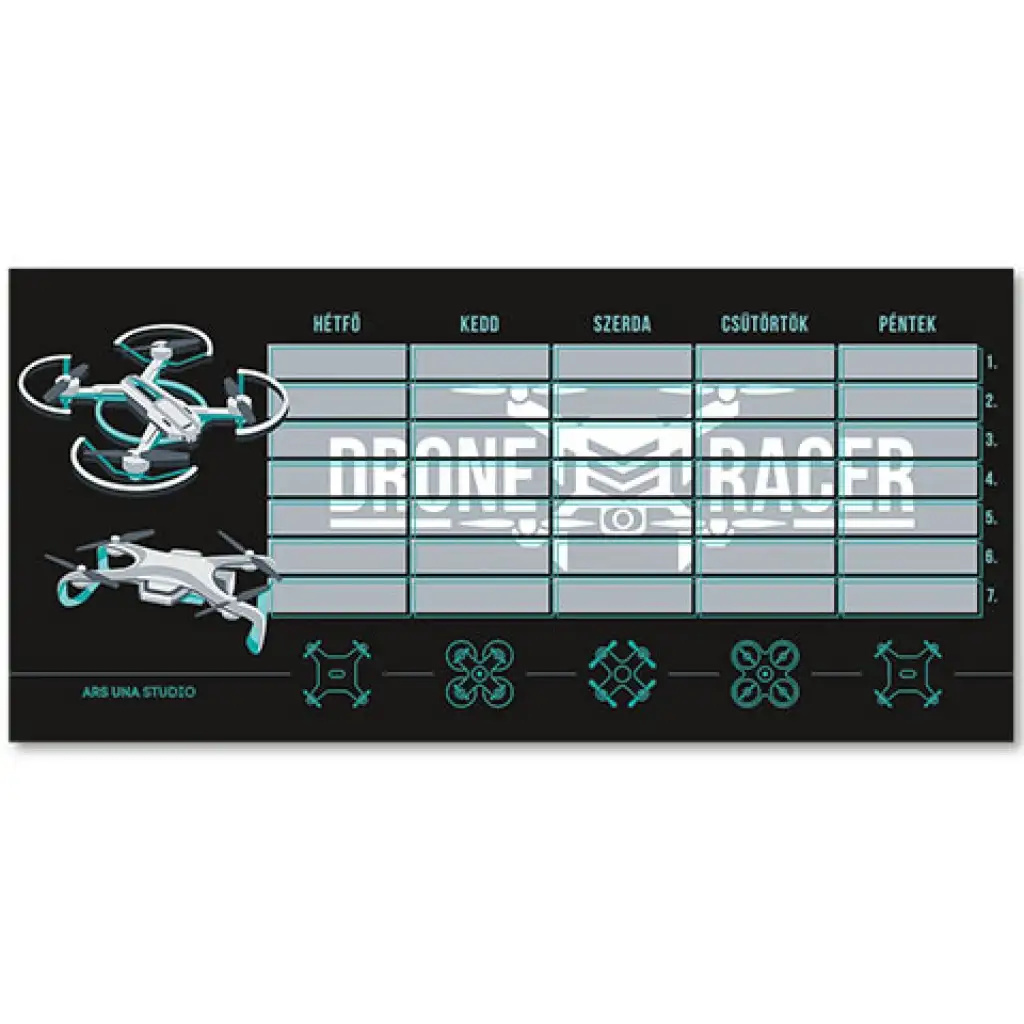 imagen de Ars Una: Drone Racer de una cara, horario de dos caras 1