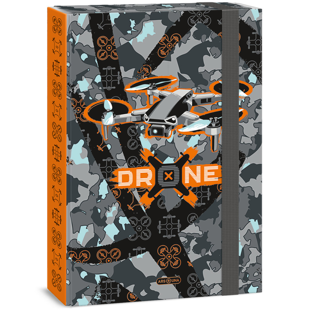 imagen de Ars Una: Drone X caja de cuadernos con goma A/4 1
