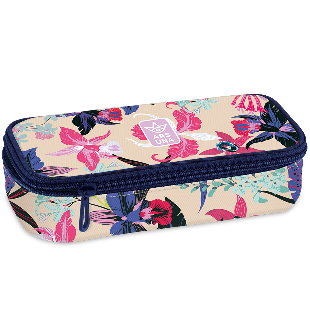 imagen de Ars Una: Estuche de flores de playa para adolescentes 22,5x6x11,5cm 1