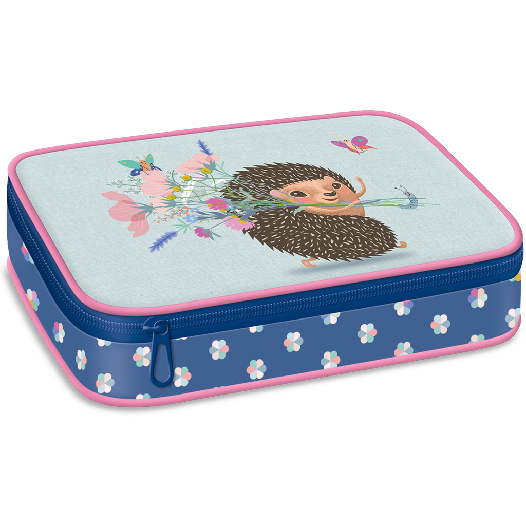 imagen de Ars Una: Estuche de lápices de flores frescas de múltiples niveles 15,5x22,5x4,5cm 1
