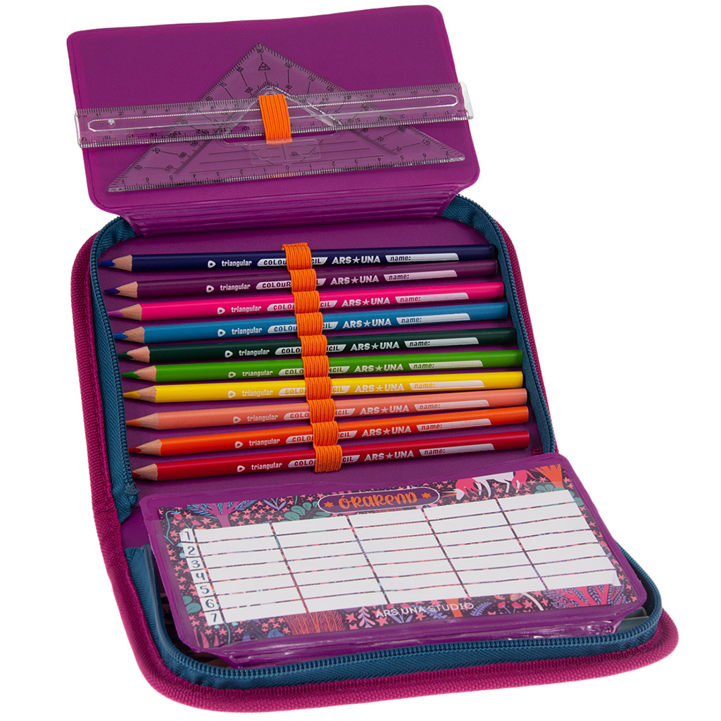 imagen de Ars Una: Estuche de lápices expandible 13x19x4cm 2