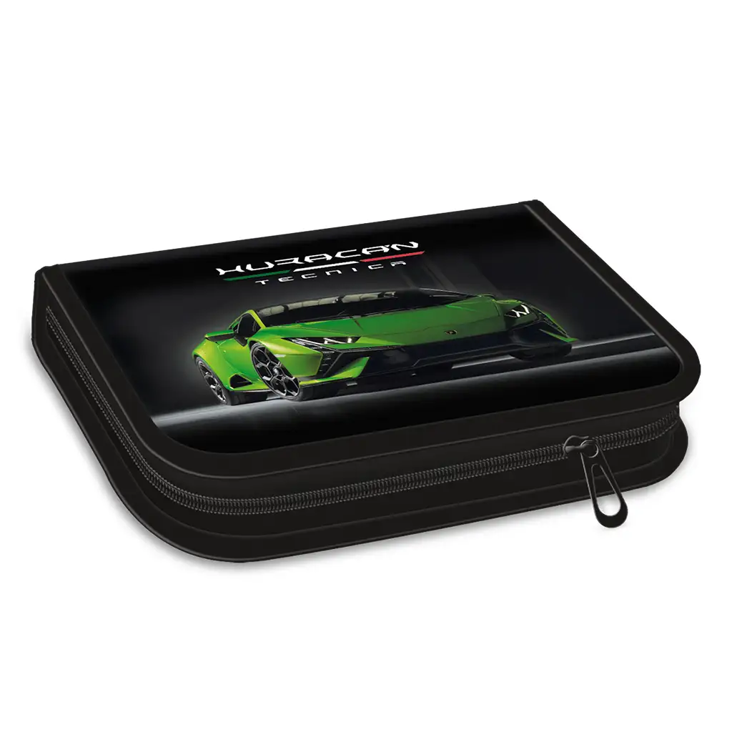 imagen de Ars Una: Estuche de lápices Lamborghini 12,8x19,3x3,6cm 1
