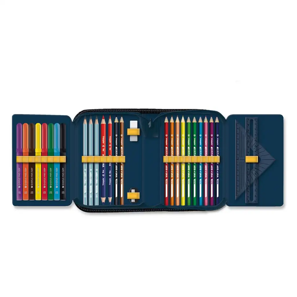 imagen de Ars Una: Estuche de lápices Ninjas en la Oscuridad 12,8x19,3x3,6cm 2