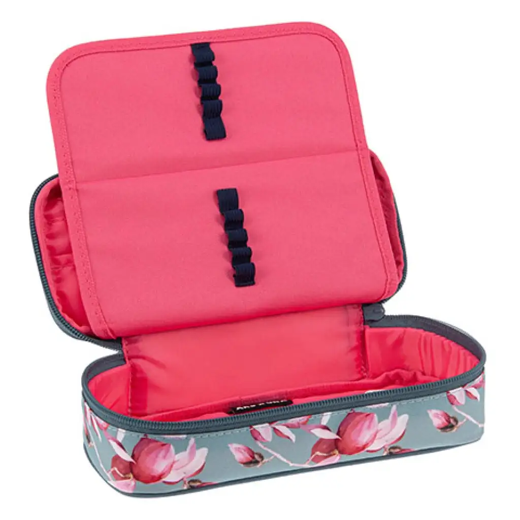 imagen de Ars Una: Estuche de lápices redondeado Rosy Magnolia 21cm 2
