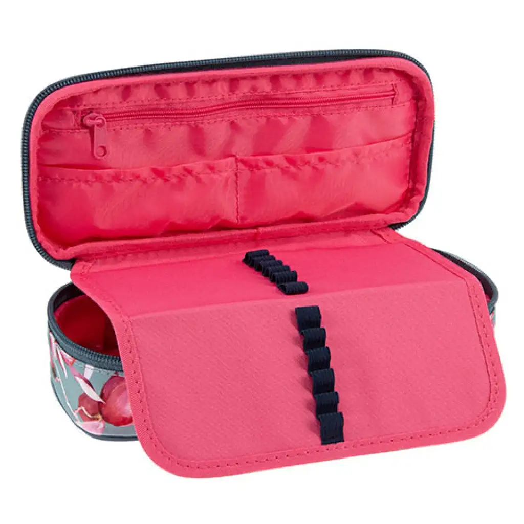 imagen de Ars Una: Estuche de lápices redondeado Rosy Magnolia 21cm 3