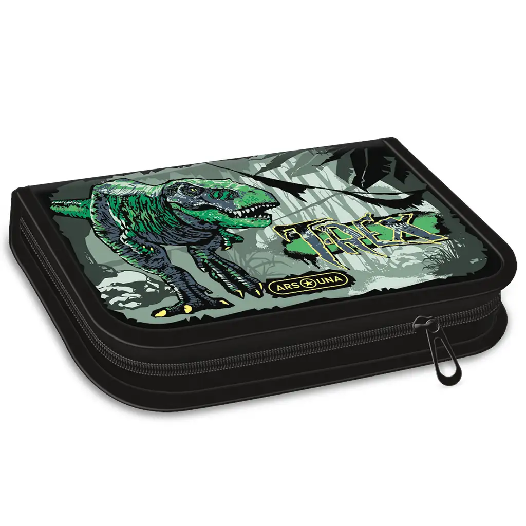 imagen de Ars Una: Estuche de lápices T-Rex 12,8x19,3x3,6cm 1