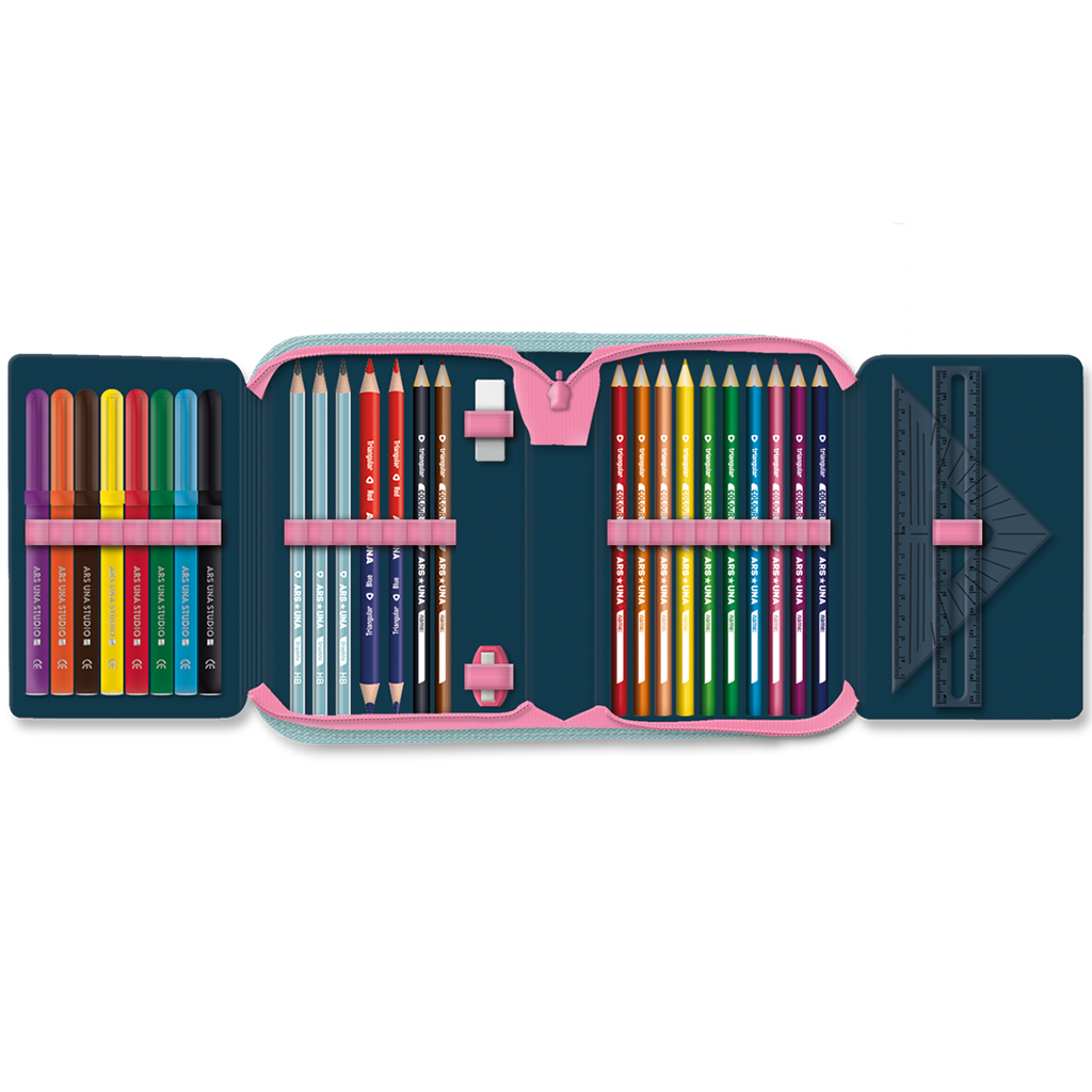 imagen de Ars Una: Estuche desplegable lleno de flores frescas 13x19x4cm 2