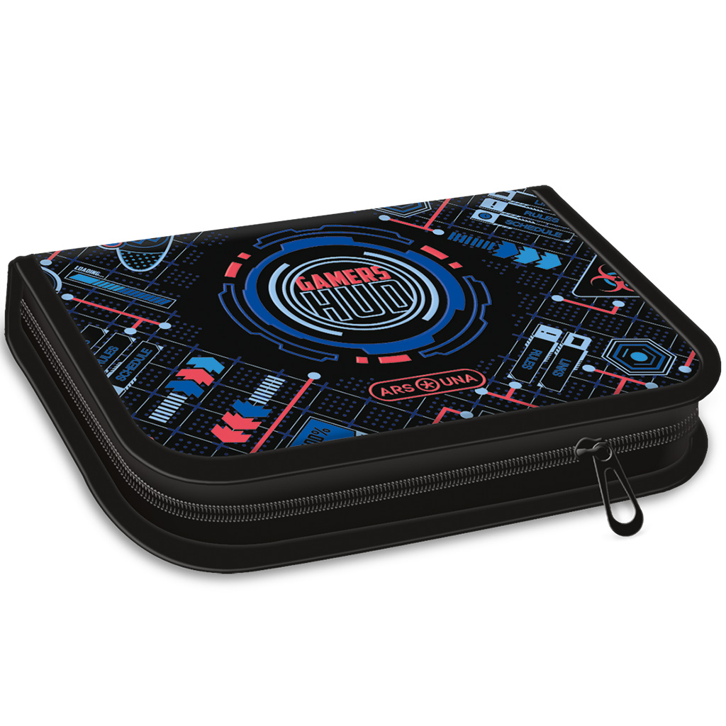 imagen de Ars Una: Estuche desplegable lleno Gamers HUD 13x19x4cm 1