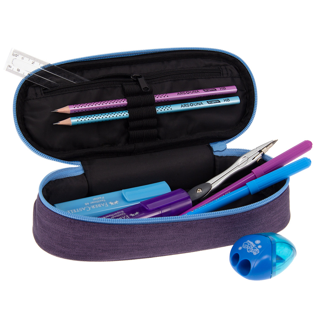 imagen de Ars Una: Estuche grande Caleidoscope-blue 23x5,5x9cm 5