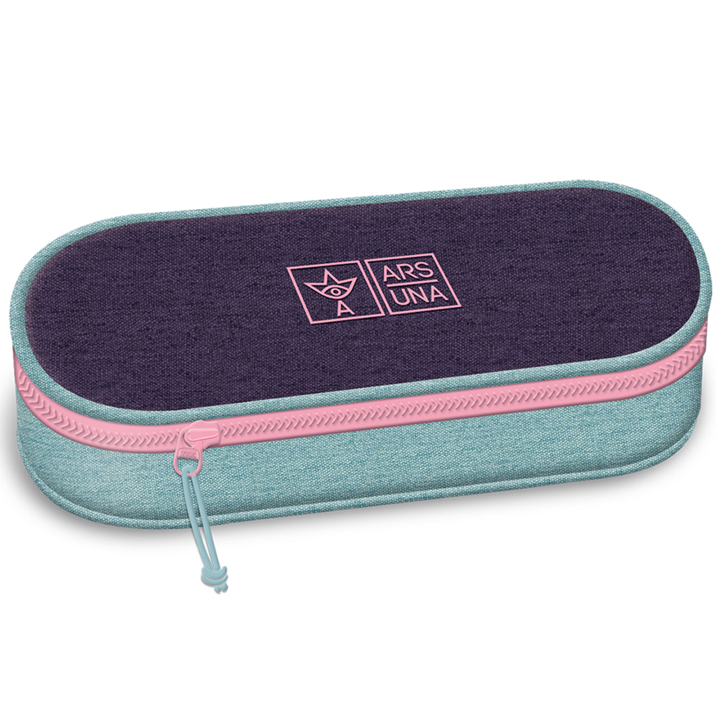 imagen de Ars Una: Estuche grande lila-turquesa 23x5,5x9cm 1