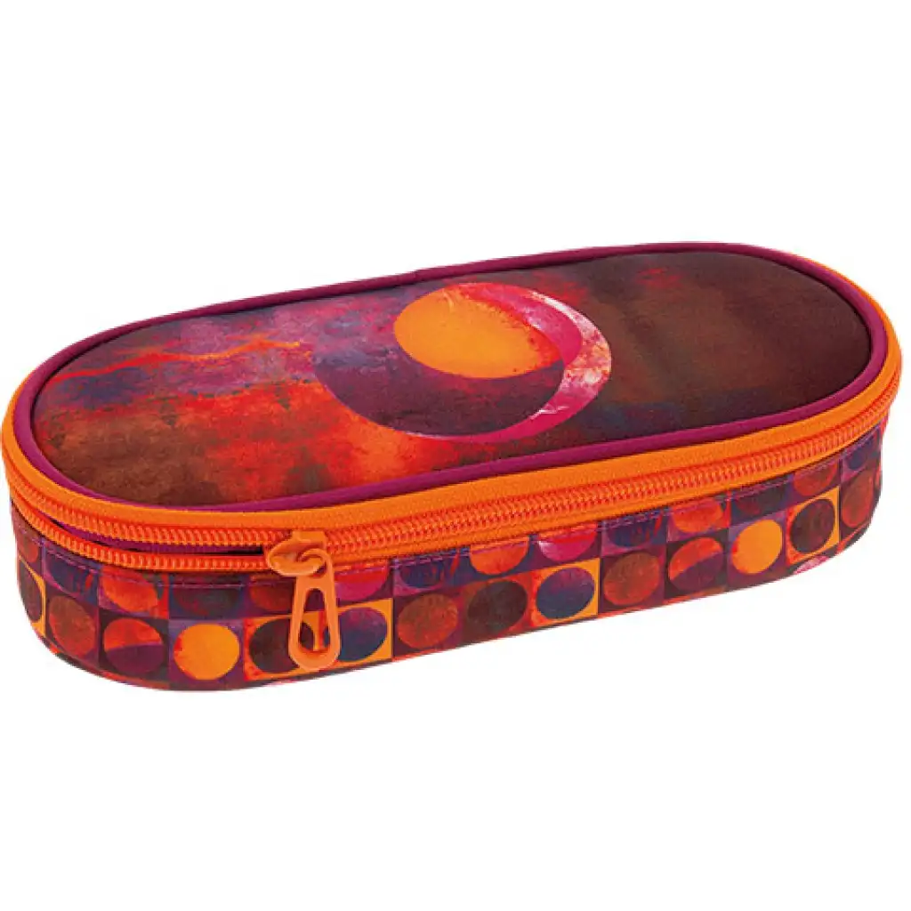 imagen de Ars Una: Estuche grande Orange Moon 23x5,5x9cm 1