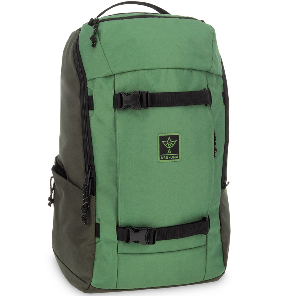 imagen de Ars Una: Explorer verde AU-15 mochila escolar, mochila 28x48x19cm 1