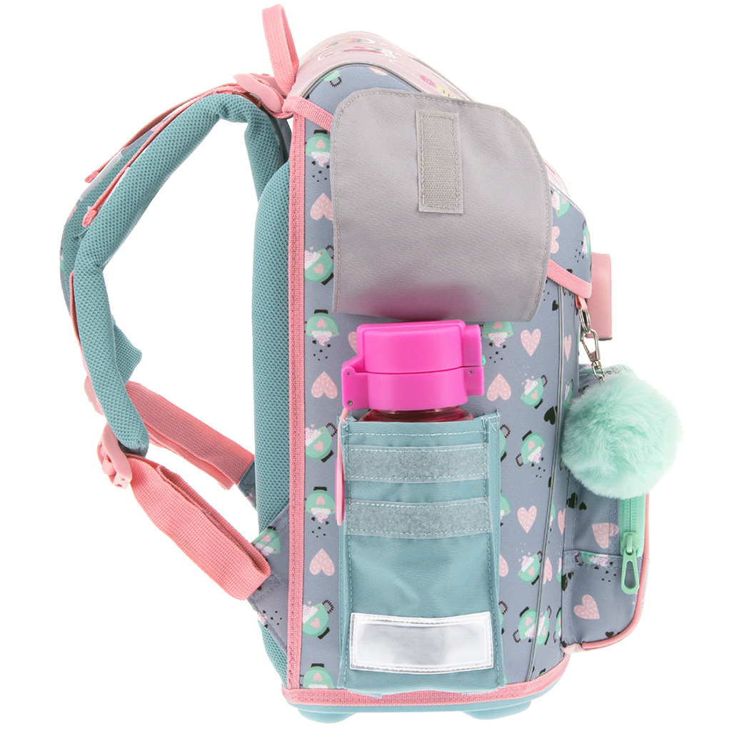 imagen de Ars Una: Fiesta de té de animales adorables mochila ergonómica con cierre magnético 33x41x24cm 2