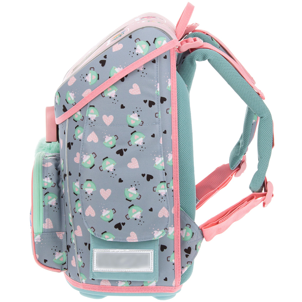 imagen de Ars Una: Fiesta de té de animales adorables mochila ergonómica con cierre magnético 33x41x24cm 4