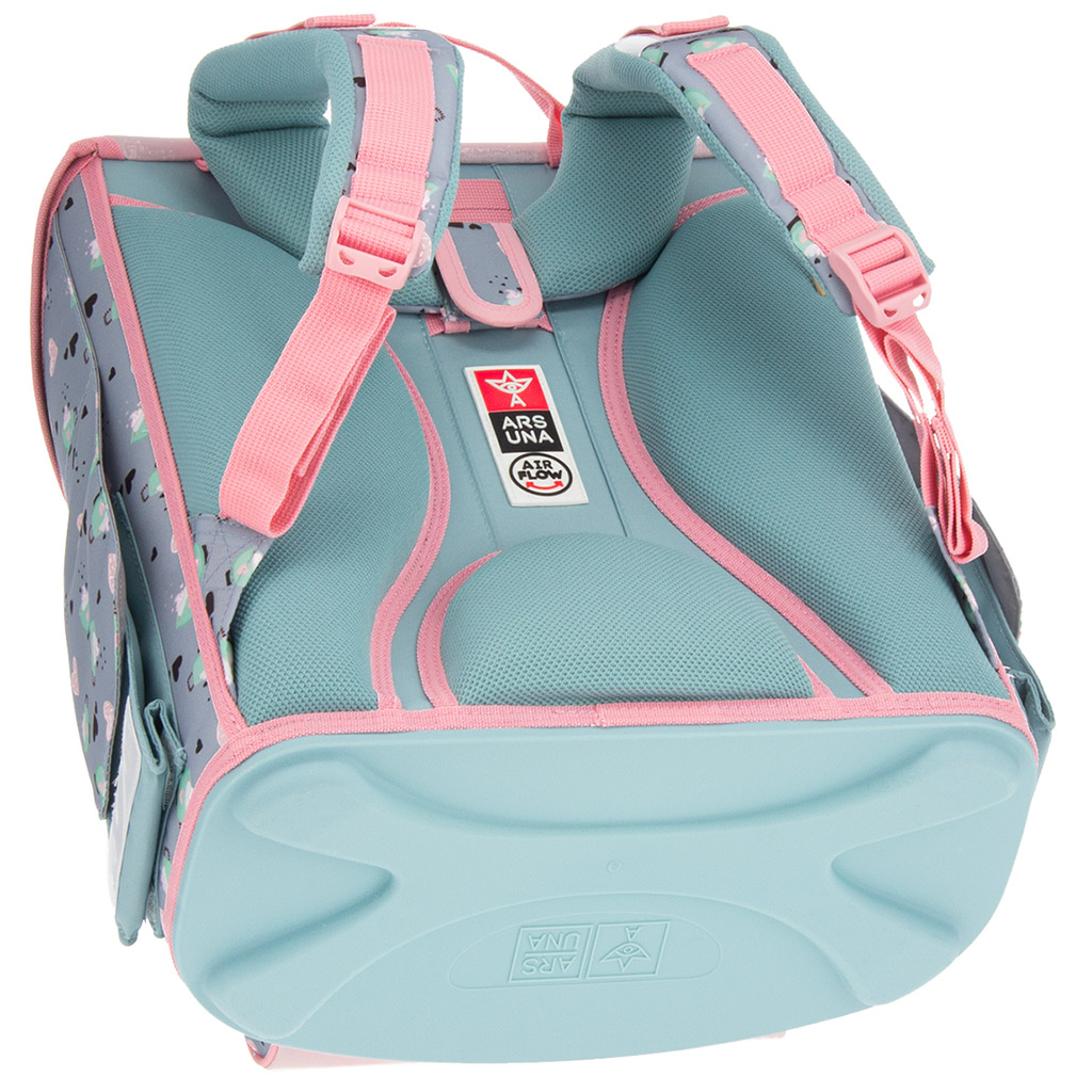 imagen de Ars Una: Fiesta de té de animales adorables mochila ergonómica con cierre magnético 33x41x24cm 6