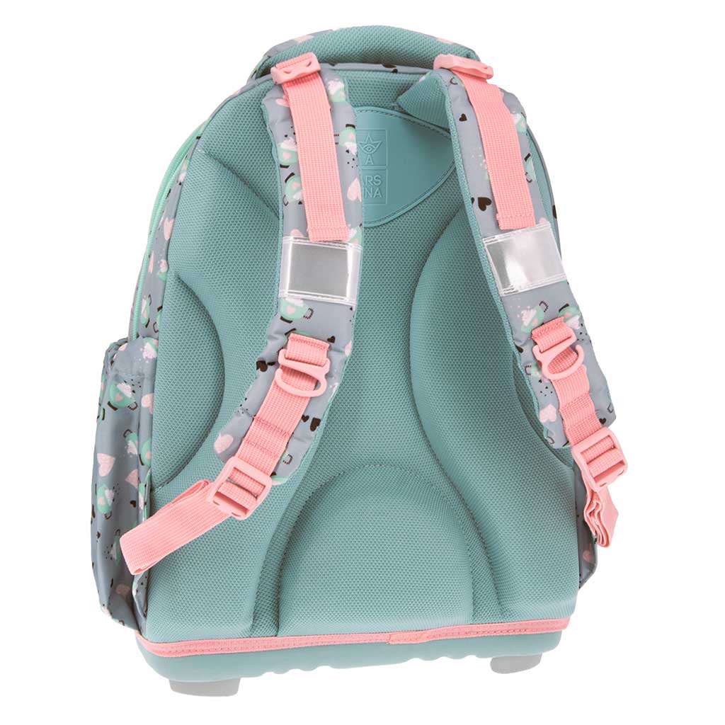 imagen de Ars Una: Fiesta de té de Animales Lindos mochila anatómica con gatos, mochila 33×43×22cm 3