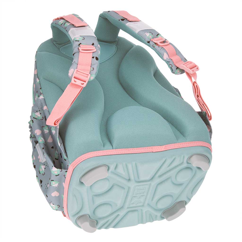 imagen de Ars Una: Fiesta de té de Animales Lindos mochila anatómica con gatos, mochila 33×43×22cm 4