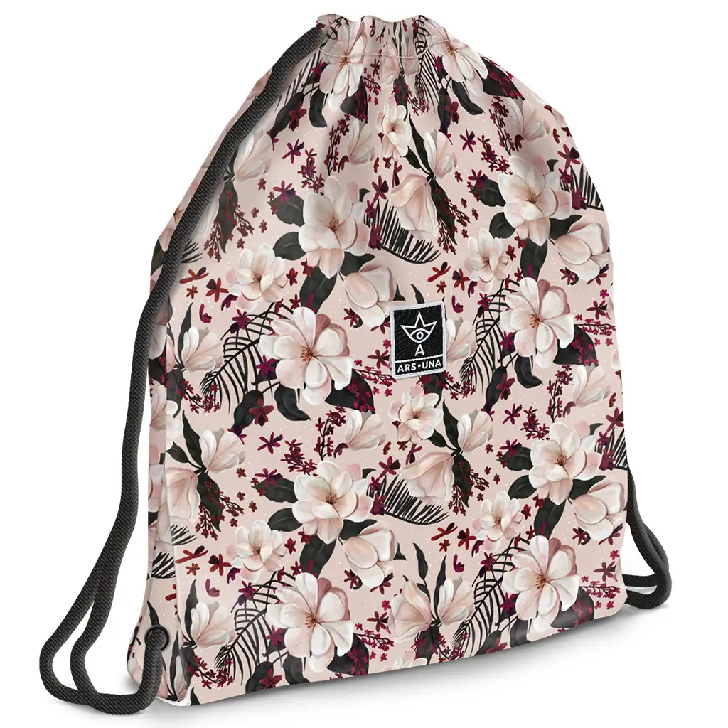 imagen de Ars Una: Flowery Pink mochila deportiva con diseño floral, 37,5x46cm 1