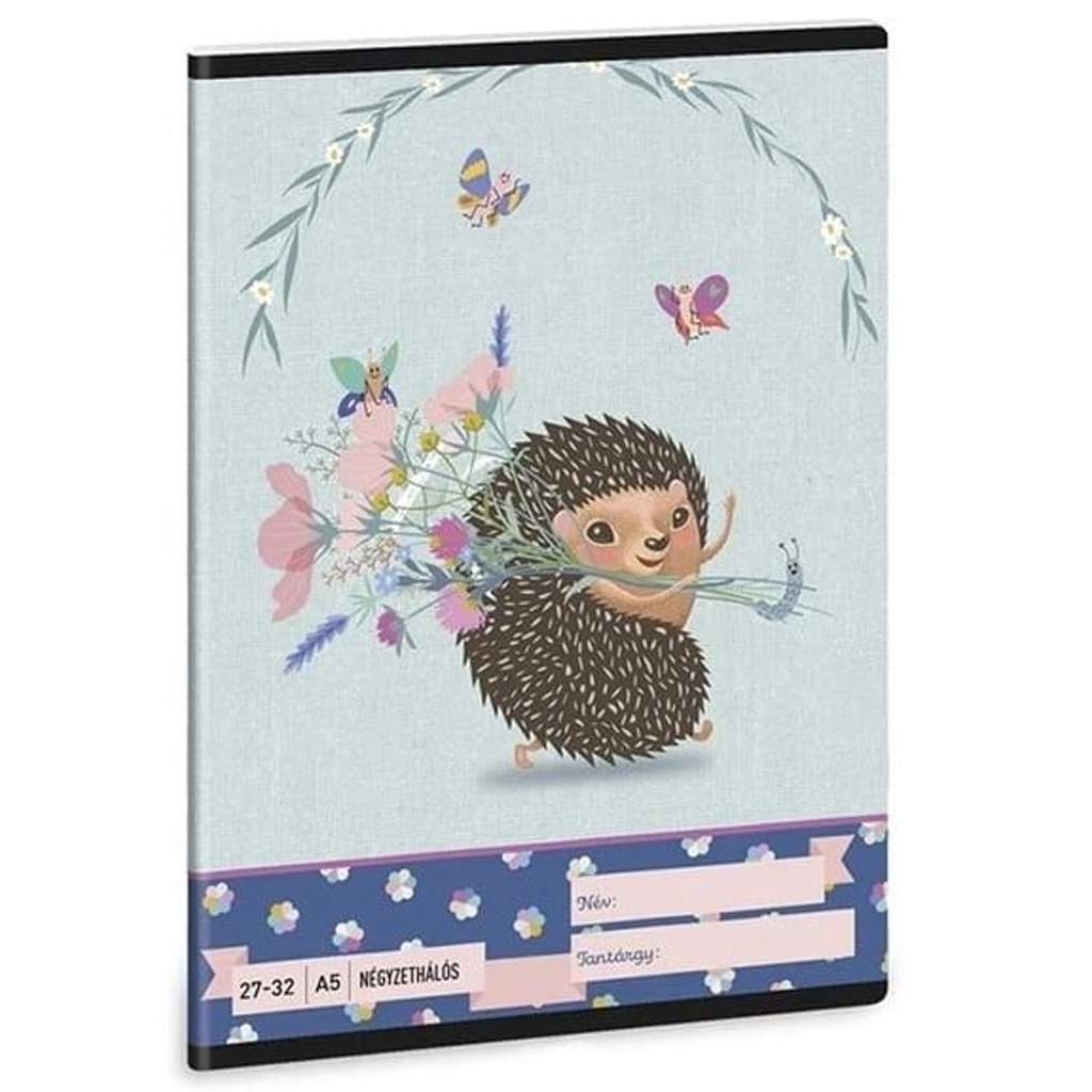imagen de Ars Una: Fresh Flowers cuaderno a cuadros A/5 27-32 1