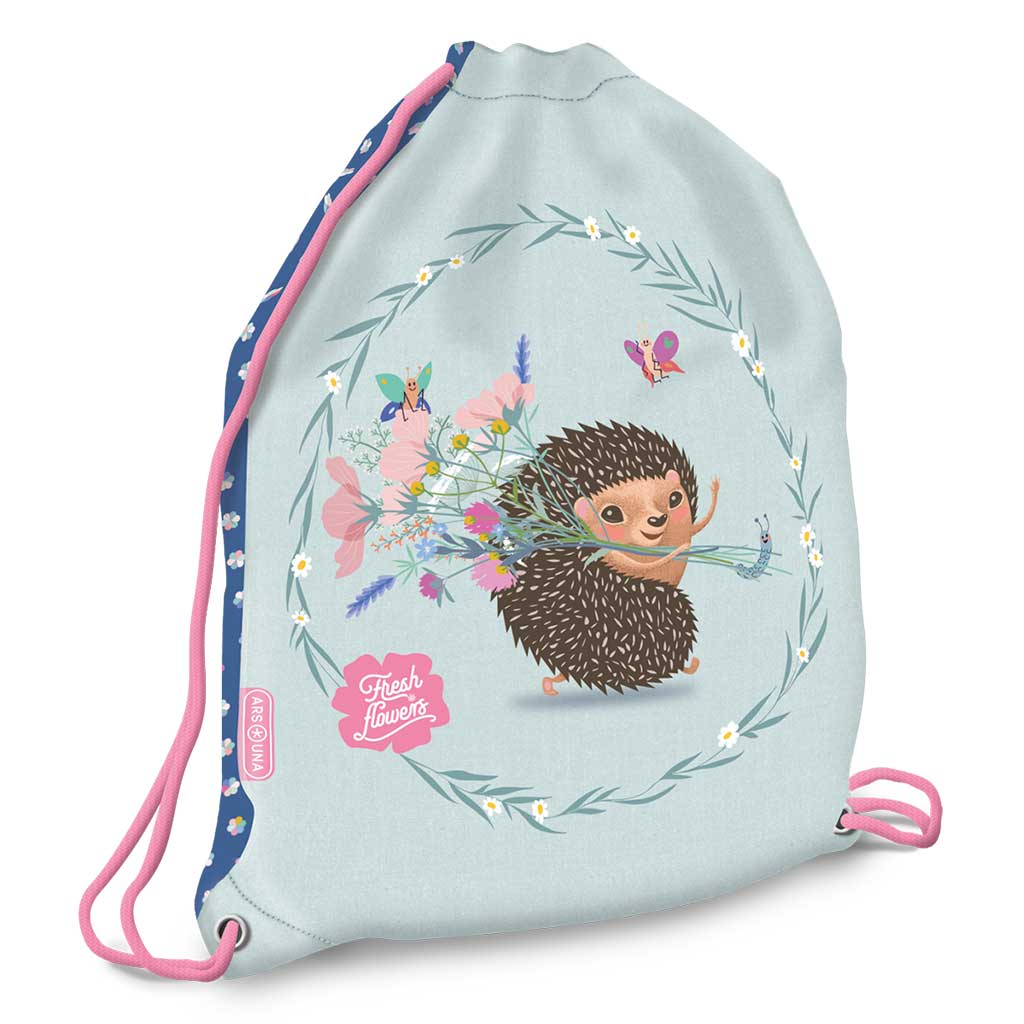 imagen de Ars Una: Fresh Flowers mochila, bolsa de deporte 32x42cm 1