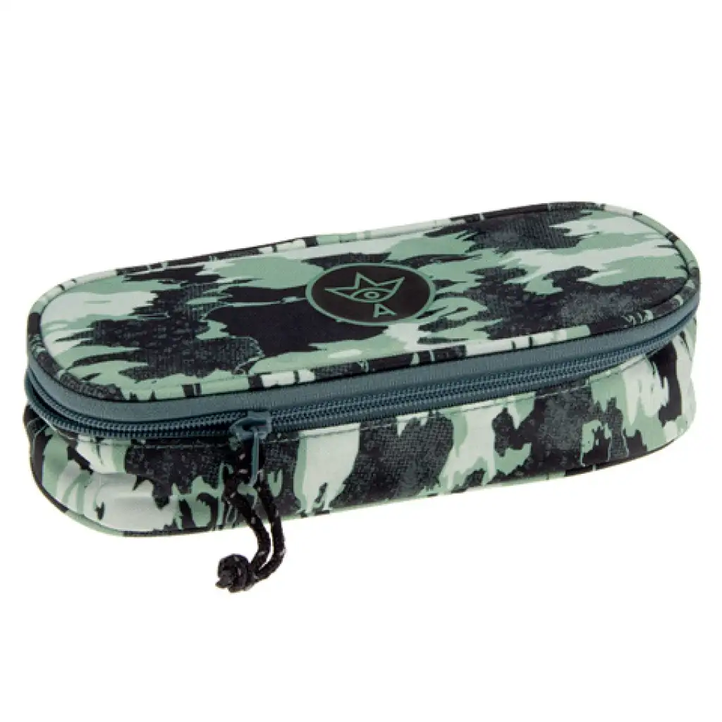 imagen de Ars Una: Funda de lápices con estampado de camuflaje grande 23x5,5x9cm 1