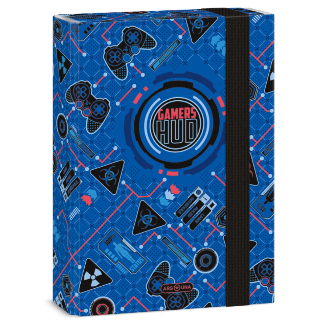 imagen de Ars Una: Gamers HUD A/5 caja de cuadernos 1