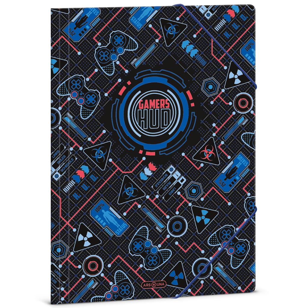 imagen de Ars Una: Gamers HUD carpeta elástica tamaño A4 1
