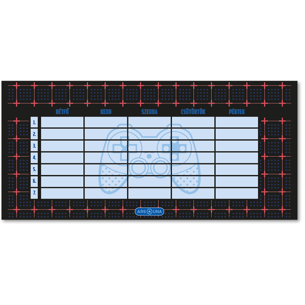 imagen de Ars Una: Gamers HUD de una cara, doble cara horario 1