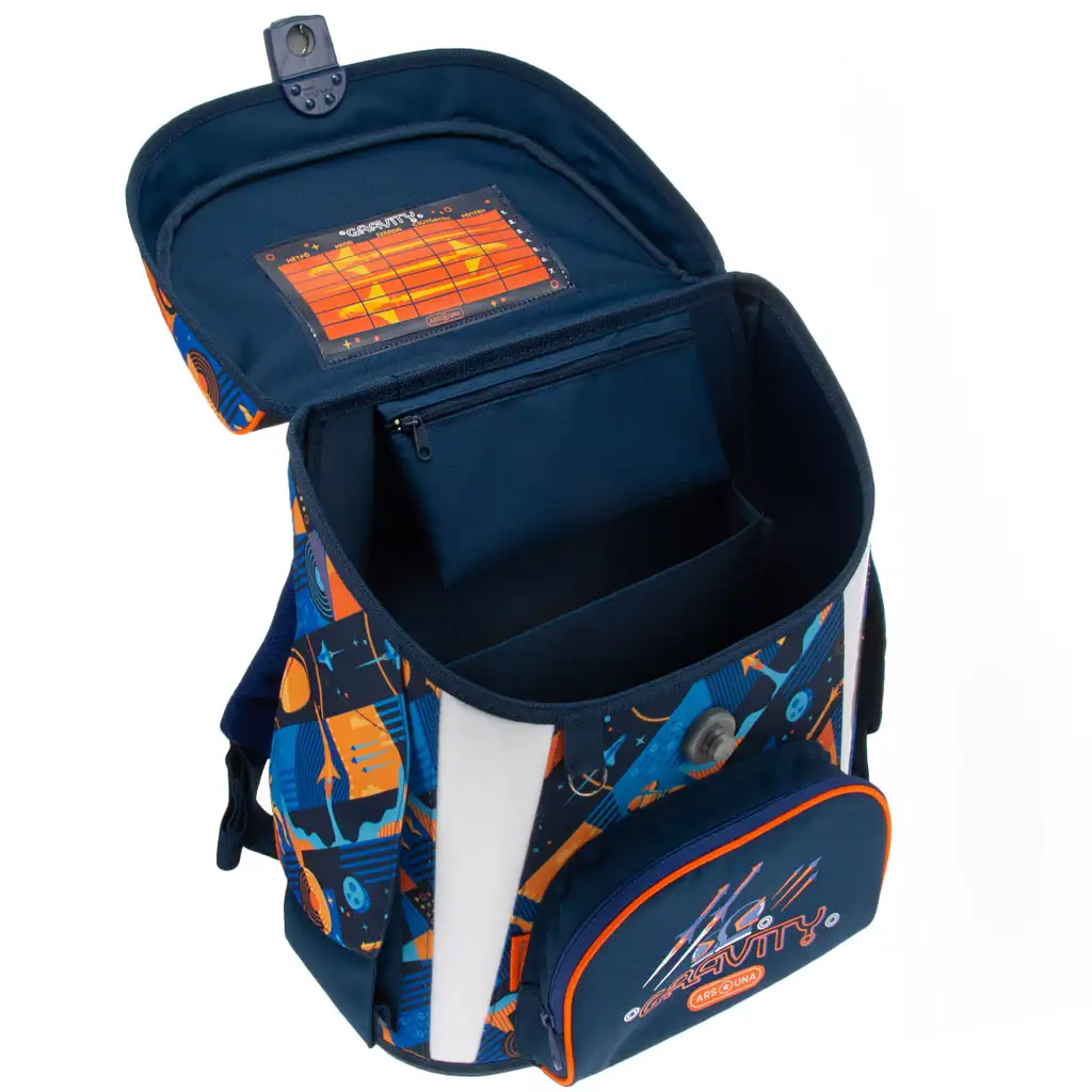 imagen de Ars Una: Gravity astronauta mochila escolar compacta con cierre magnético ergonómico 33x41x24cm 5