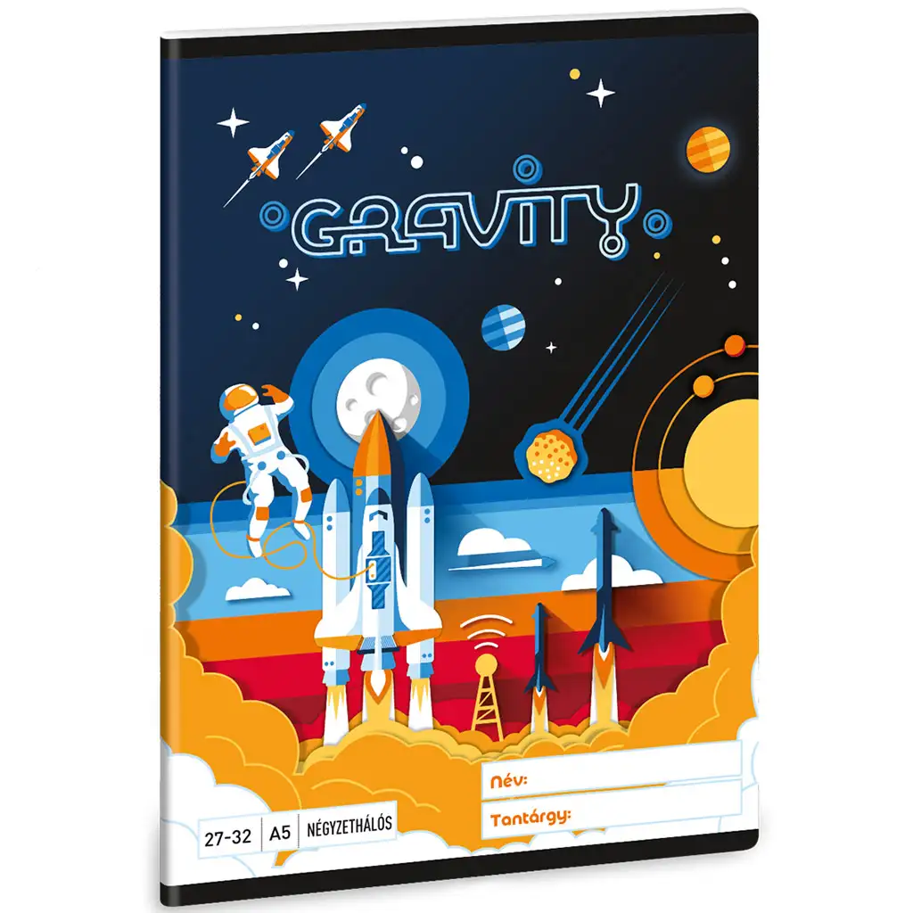 imagen de Ars Una: Gravity cuaderno de cuadrícula A/5 1