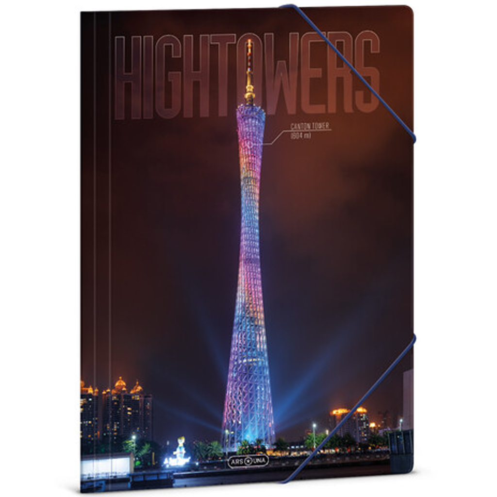 imagen de Ars Una: Hightower-Canton torre A/4 carpeta elástica 1