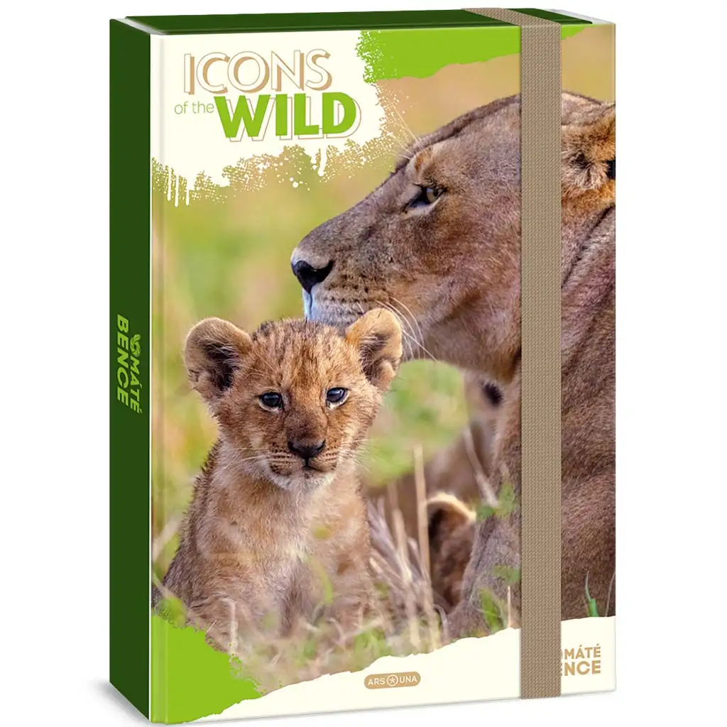 imagen de Ars Una: Icons of the Wild Lions A/4 caja de cuadernos 1