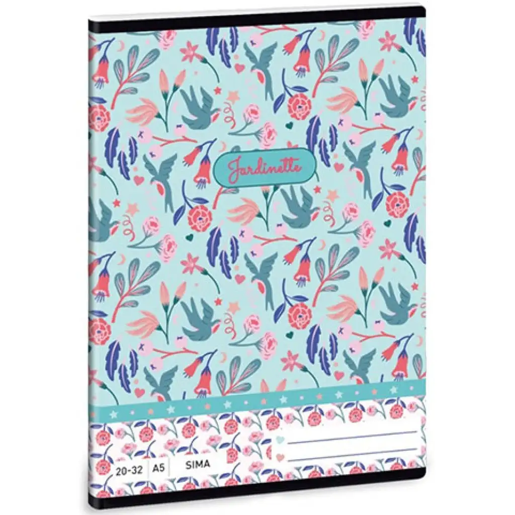 imagen de Ars Una: Jardinette cuaderno liso A/5 20-32 1