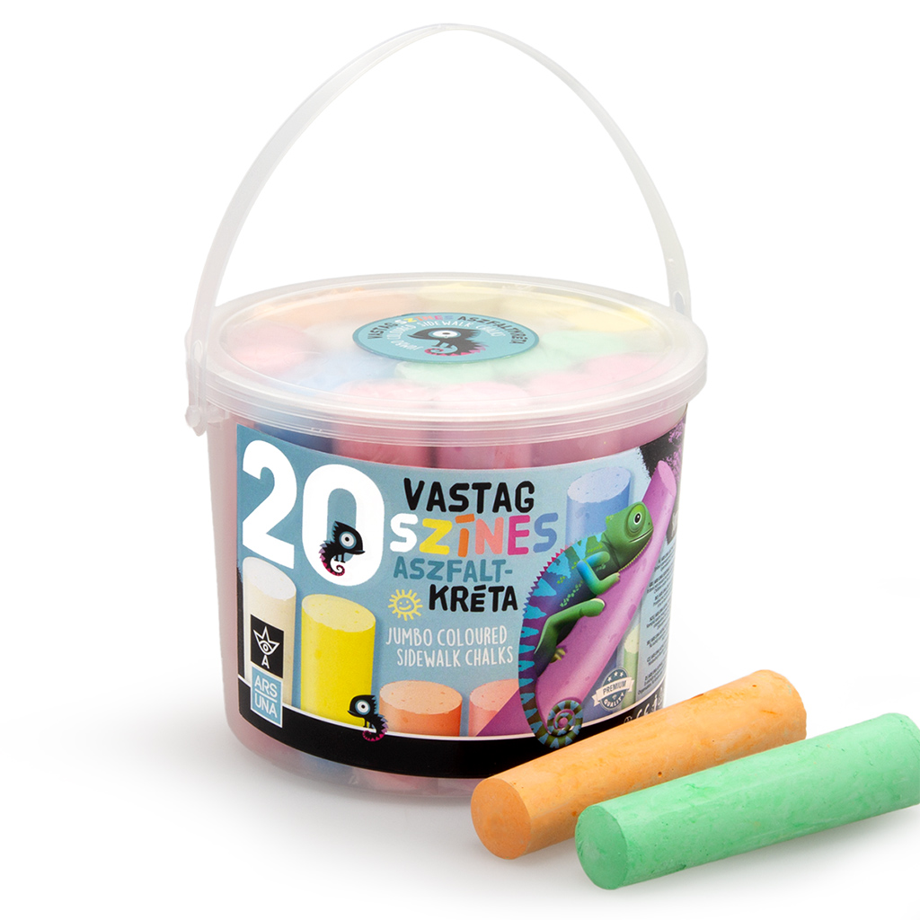 imagen de Ars Una: Jumbo tiza de asfalto 20 unidades 1