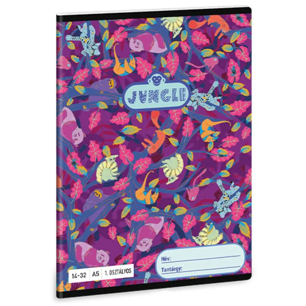 imagen de Ars Una: Jungle cuaderno de líneas para 1er grado A/5 14-32 1