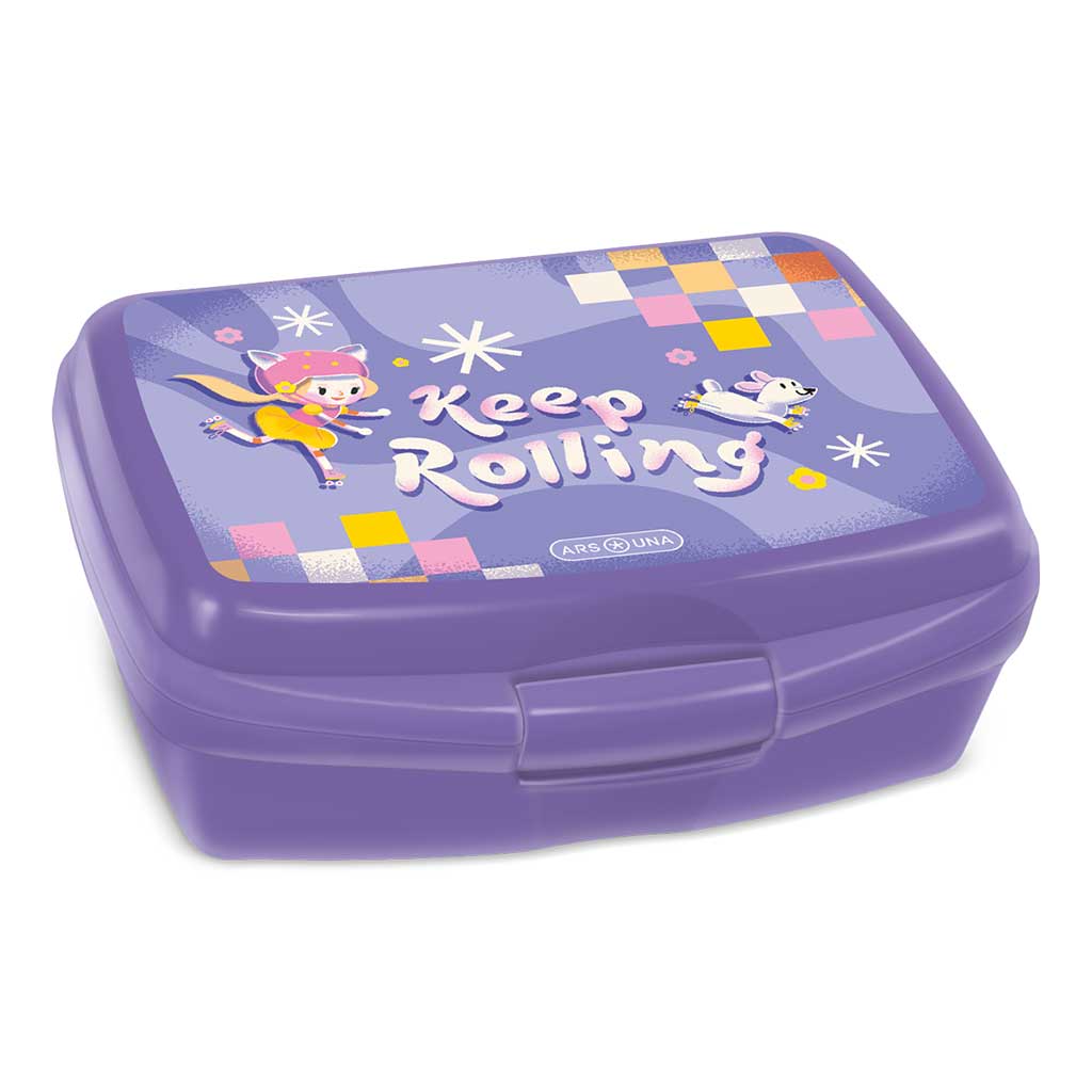 imagen de Ars Una: Keep Rolling caja de almuerzo 16,5x6x13,5cm 1