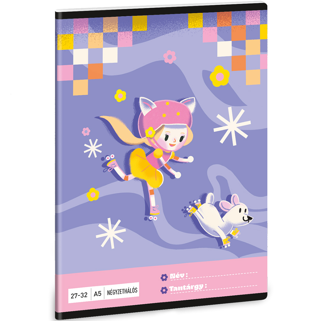 imagen de Ars Una: Keep rolling cuaderno a cuadros A/5 27-32 1