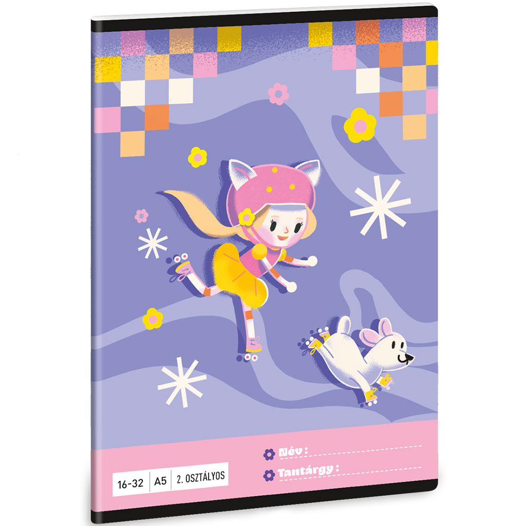 imagen de Ars Una: Keep Rolling cuaderno de líneas para 2.º grado A/5 16-32 1