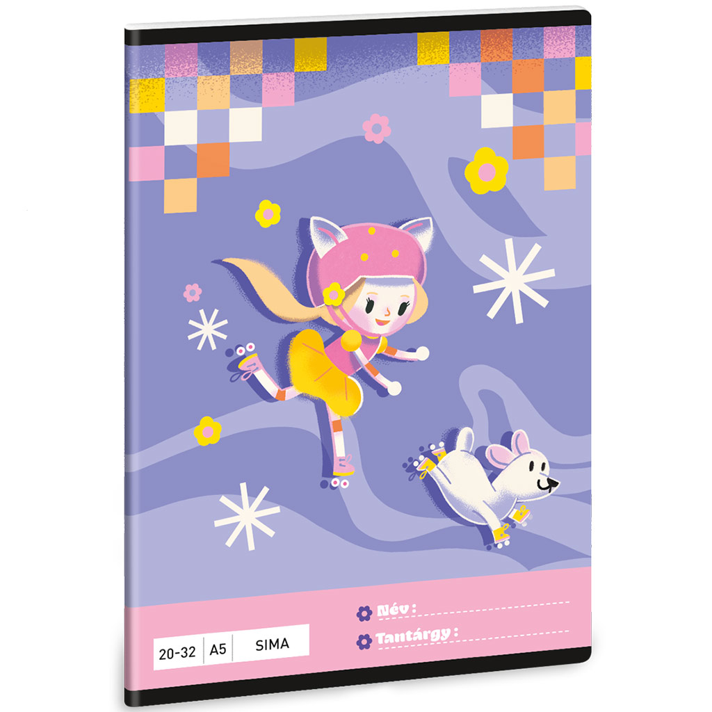 imagen de Ars Una: Keep Rolling cuaderno liso A/5 20-32 1