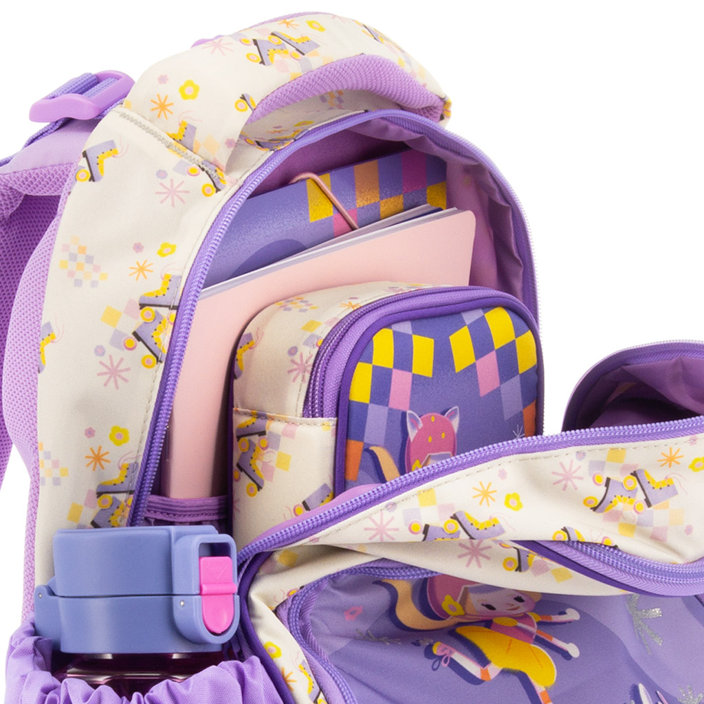 imagen de Ars Una: Keep Rolling mochila escolar anatómica de 33x42x21cm 8