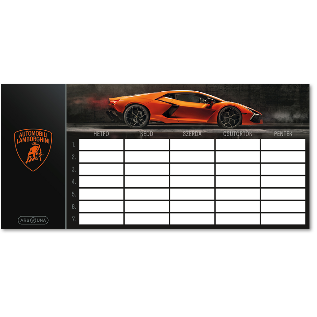 imagen de Ars Una: Lamborghini Aventador de una sola cara, horario de dos caras 1