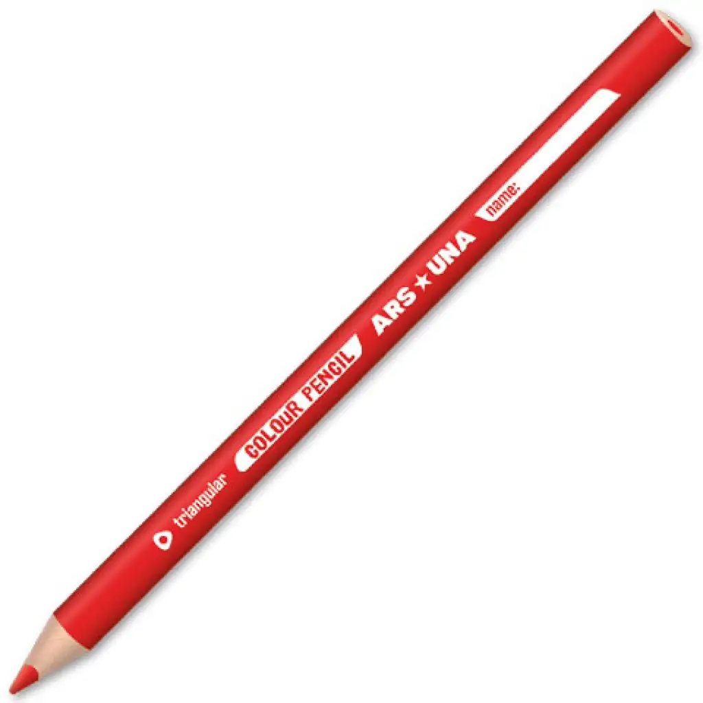 imagen de Ars Una: Lápiz Jumbo rojo en forma de triángulo 1