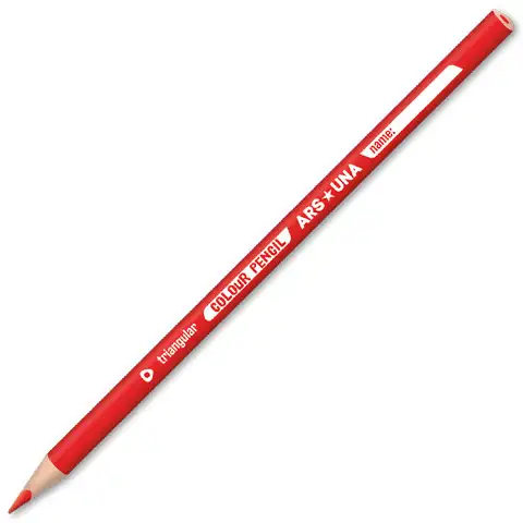 imagen de Ars Una: Lápiz rojo triangular 1