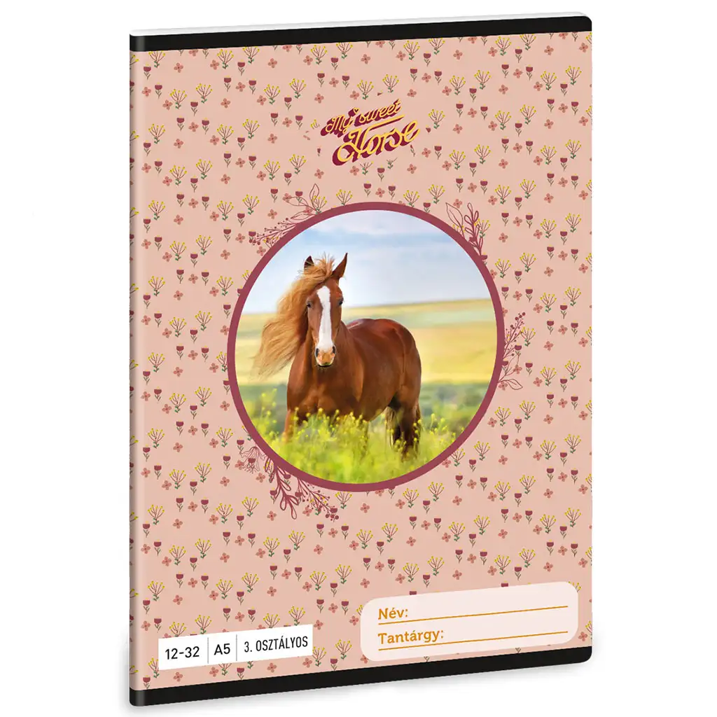 imagen de Ars Una: Mi dulce caballo cuaderno de líneas A/5 para 3er grado 1