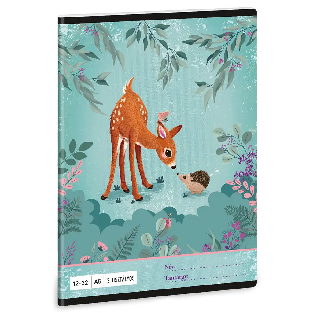 imagen de Ars Una: Mi Jardín Secreto cuaderno de líneas A/5 para 3er grado 1
