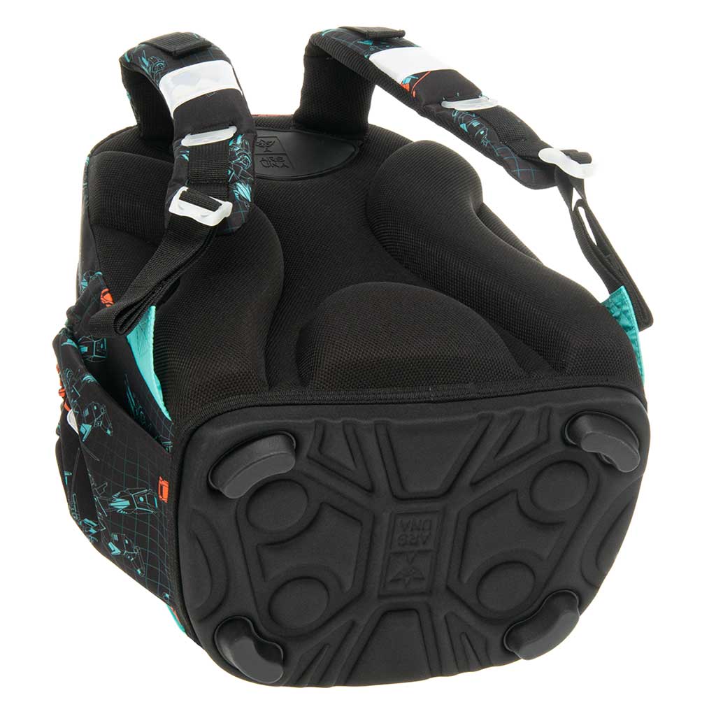 imagen de Ars Una: Mochila anatómica con diseño de robot A.R.M.S. 33×43×22cm 4