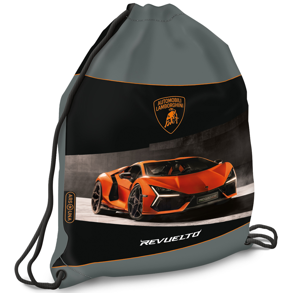 imagen de Ars Una: Mochila de deporte Lamborghini naranja, 32x42cm 1