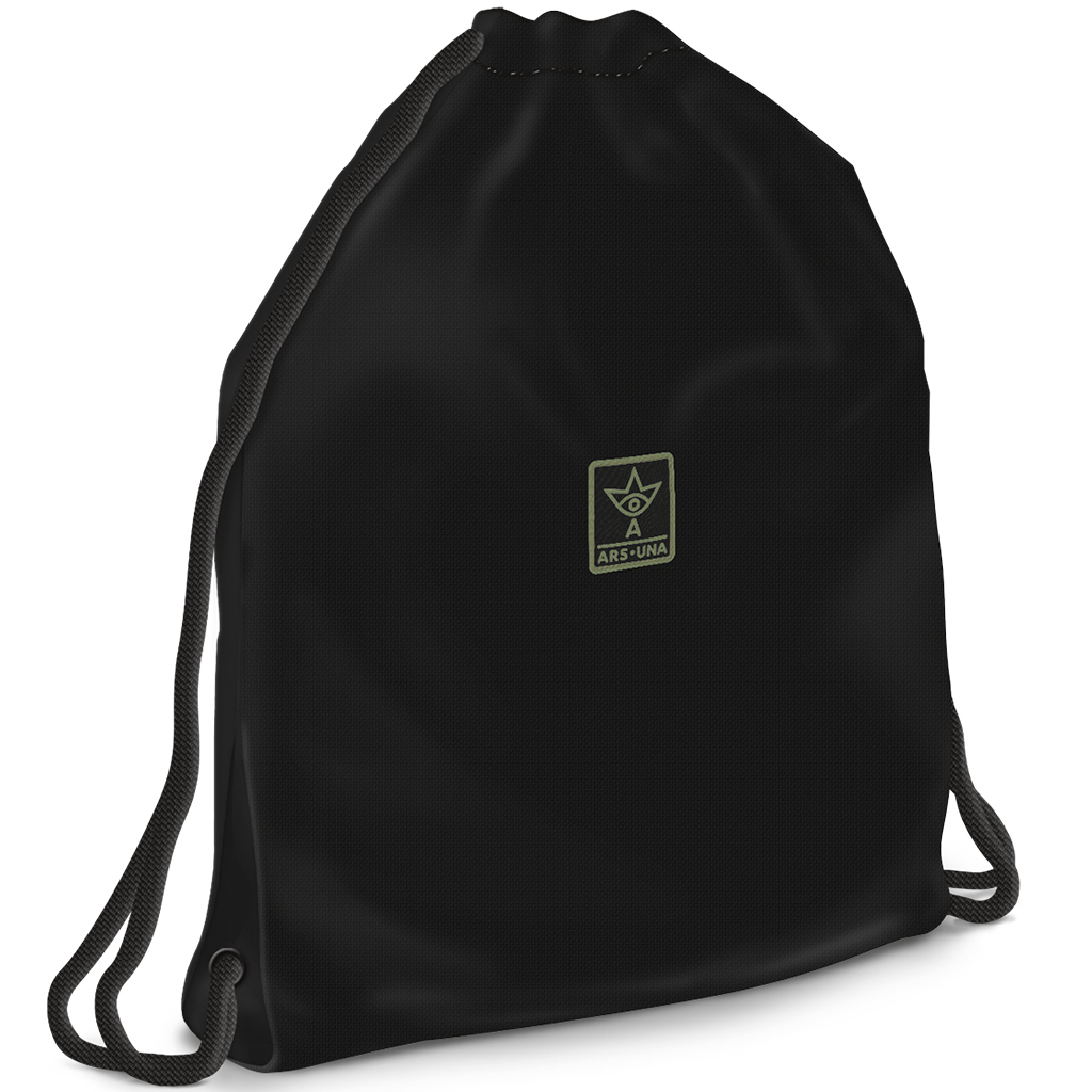 imagen de Ars Una: Mochila de deporte para adolescentes en color negro Jet, 37,5x46cm 1