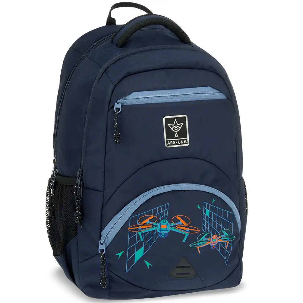 imagen de Ars Una: Mochila ergonómica Airborne azul oscuro, mochila 33x45x24cm 1