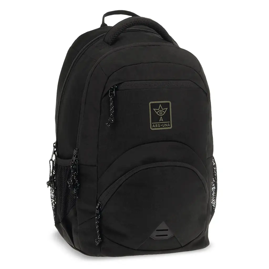 imagen de Ars Una: Mochila ergonómica Cordura negra, mochila 33x45x24cm 1